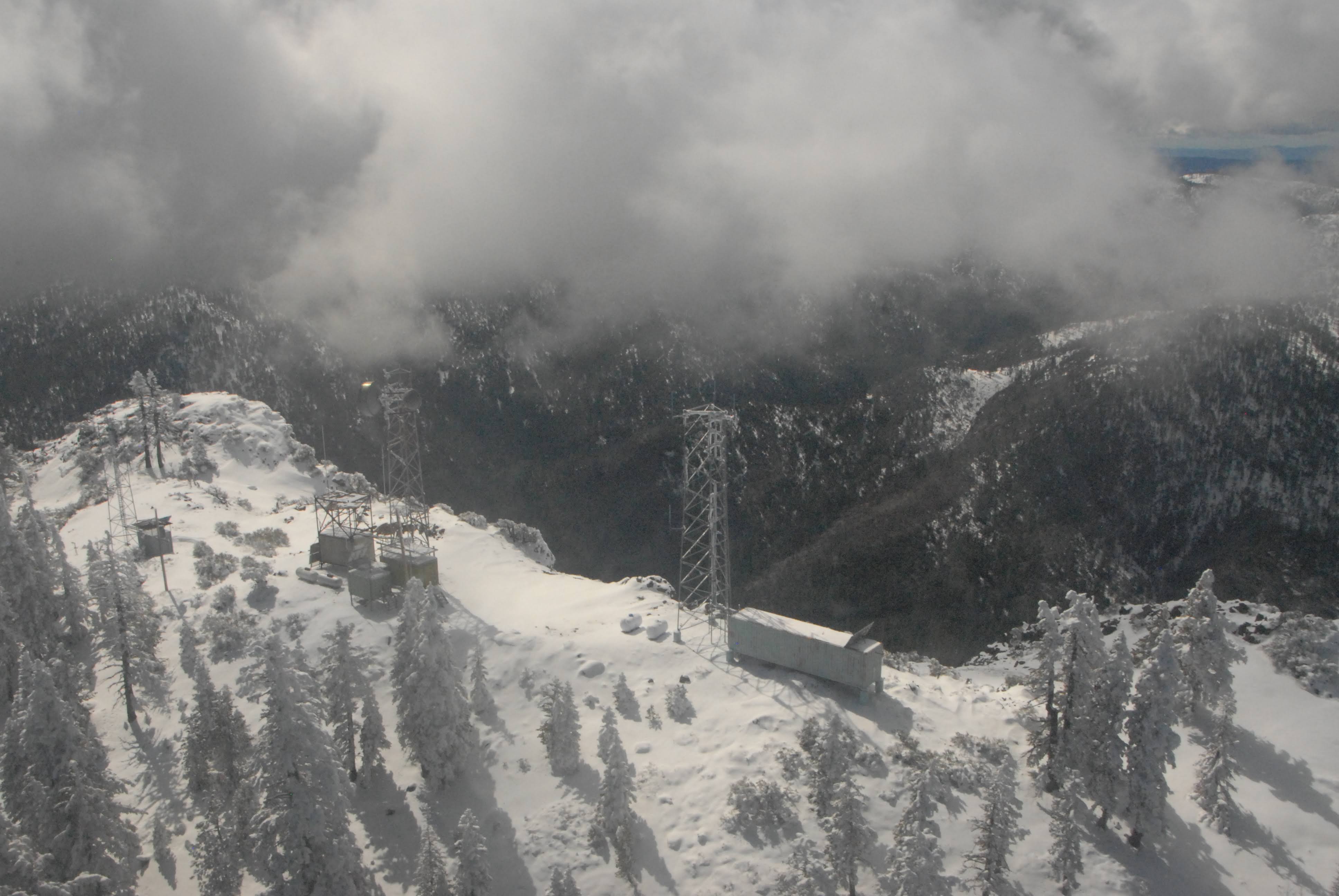 Mt St. John West Repeater Snow